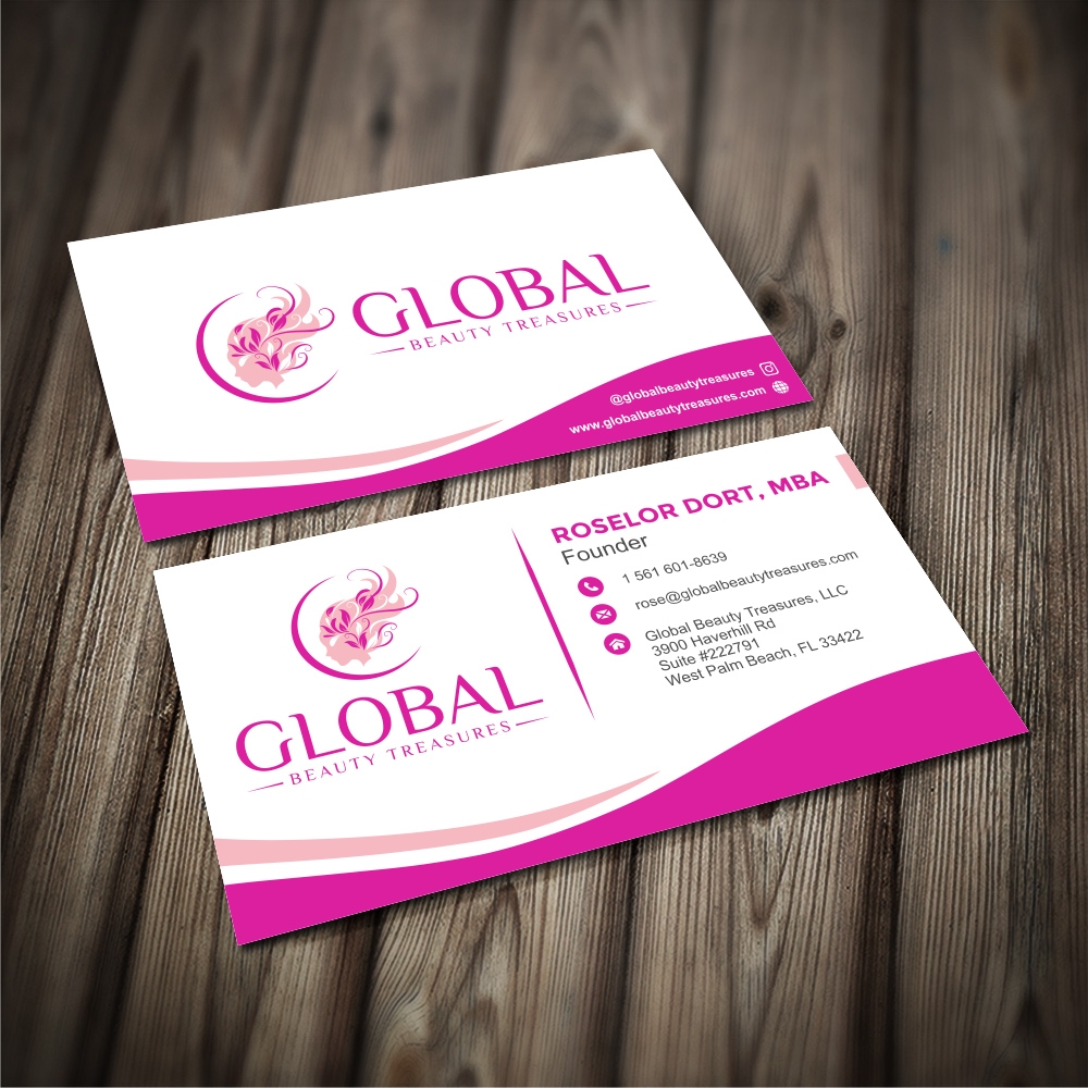 Global Beauty Treasures logo design by togos