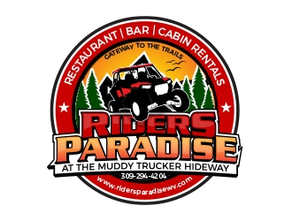 Riders Paradise  logo design by MarkindDesign