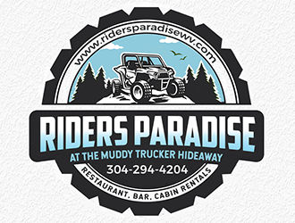 Riders Paradise  logo design by Optimus