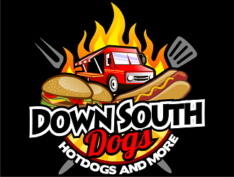 Down South Dawgs logo design by haze