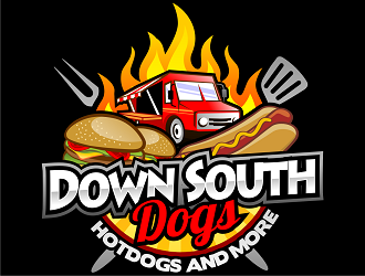 Down South Dawgs logo design by haze