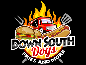 Down South Dawgs logo design by haze