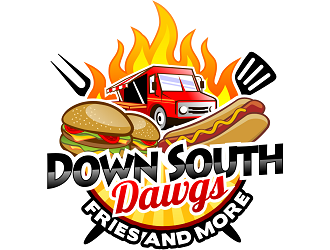Down South Dawgs logo design by haze