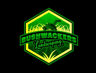 Bushwackers Landscaping logo design by aryamaity