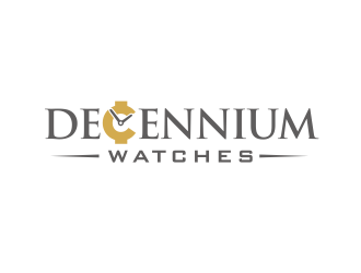 Decennium Watches logo design by YONK