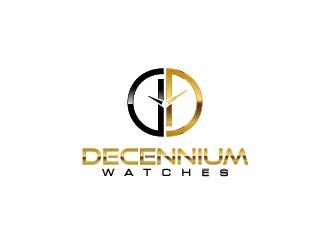 Decennium Watches logo design by usef44