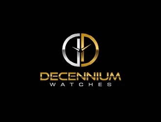 Decennium Watches logo design by usef44