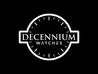 Decennium Watches logo design by diki