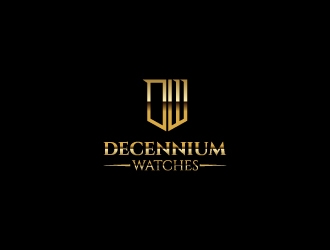 Decennium Watches logo design by aryamaity