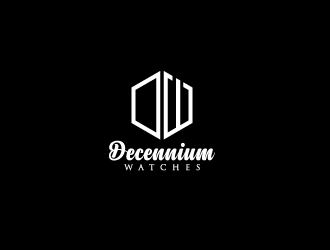 Decennium Watches logo design by aryamaity