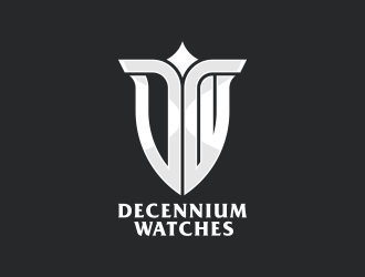 Decennium Watches logo design by ekitessar
