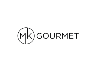 MK Gourmet logo design by muda_belia