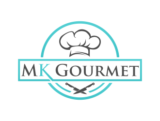 MK Gourmet logo design by Purwoko21