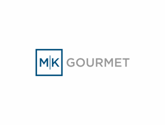 MK Gourmet logo design by KaySa