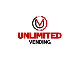 Unlimited Vending logo design by aryamaity