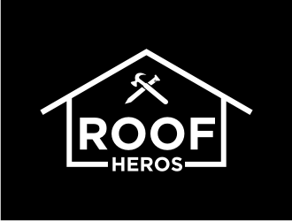 Roof Heros logo design by hopee