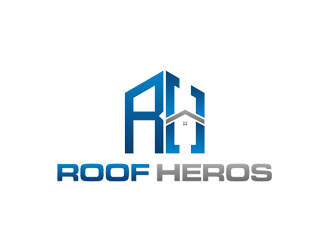 Roof Heros logo design by bomie