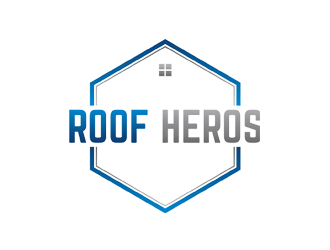 Roof Heros logo design by bomie