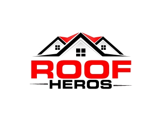 Roof Heros logo design by AamirKhan