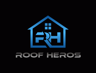 Roof Heros logo design by SelaArt