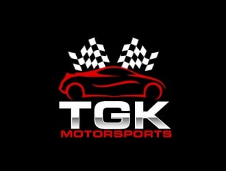 TGK Motorsports logo design by AamirKhan