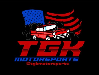 TGK Motorsports logo design by daywalker
