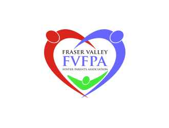 Fraser Valley Foster Parents Association logo design by Barkah