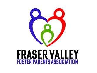 Fraser Valley Foster Parents Association logo design by b3no