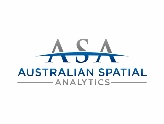 Australian Spatial Analytics logo design by hidro