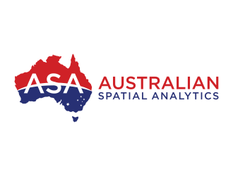 Australian Spatial Analytics logo design by scolessi