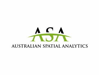 Australian Spatial Analytics logo design by hopee