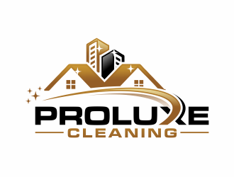 ProLuxe Cleaning logo design by hidro