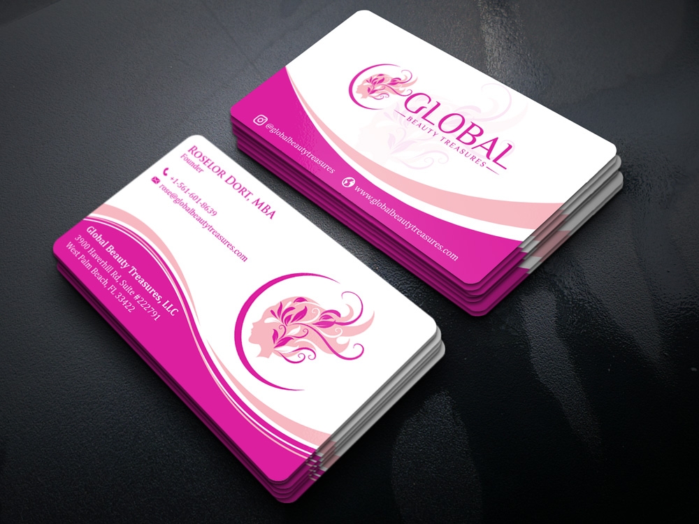 Global Beauty Treasures logo design by Gelotine