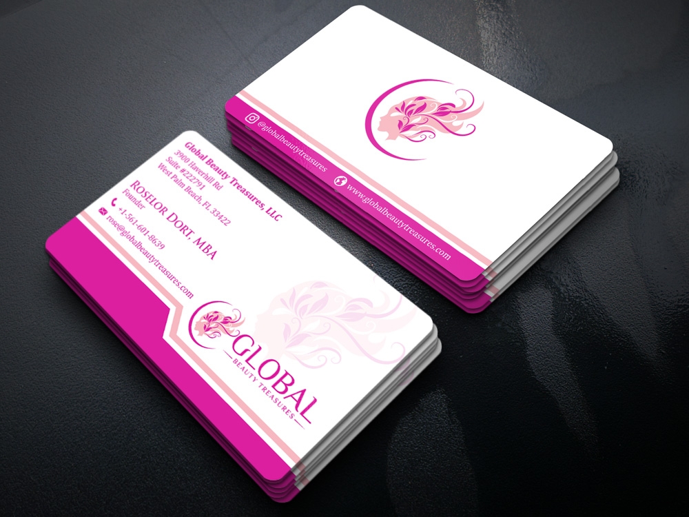 Global Beauty Treasures logo design by Gelotine