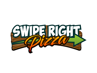 Swipe Right Pizza logo design by haze