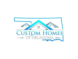 Custom Homes of Oklahoma  logo design by uttam