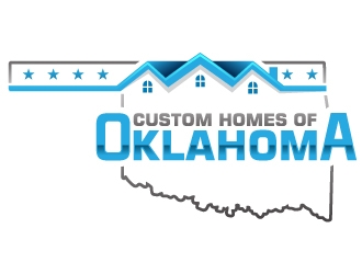 Custom Homes of Oklahoma  logo design by Suvendu