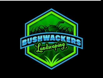 Bushwackers Landscaping logo design by aryamaity