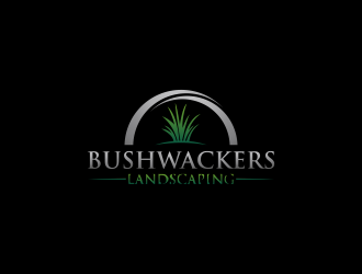 Bushwackers Landscaping logo design by luckyprasetyo