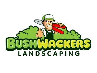 Bushwackers Landscaping logo design by jaize