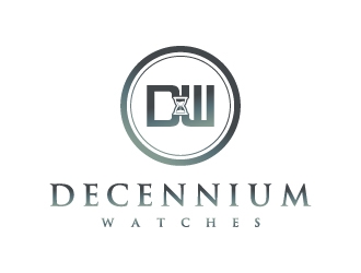 Decennium Watches logo design by BrainStorming