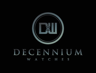 Decennium Watches logo design by BrainStorming