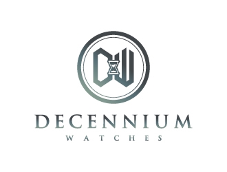 Decennium Watches logo design by BrainStorming