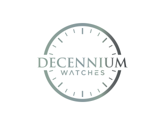 Decennium Watches logo design by diki
