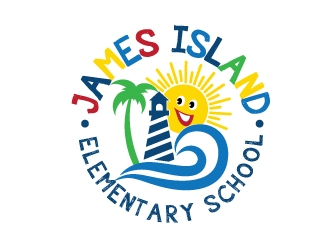 James Island Elementary School logo design by KreativeLogos