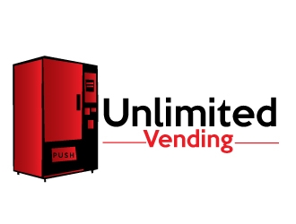Unlimited Vending logo design by AamirKhan