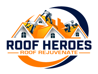 Roof Heros logo design by THOR_