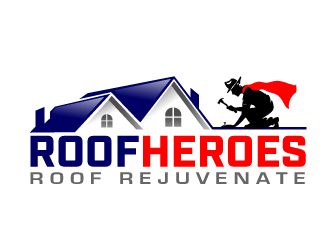 Roof Heros logo design by THOR_