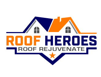Roof Heros logo design by THOR_