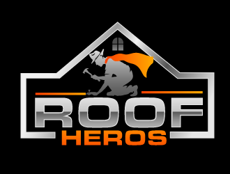 Roof Heros logo design by THOR_